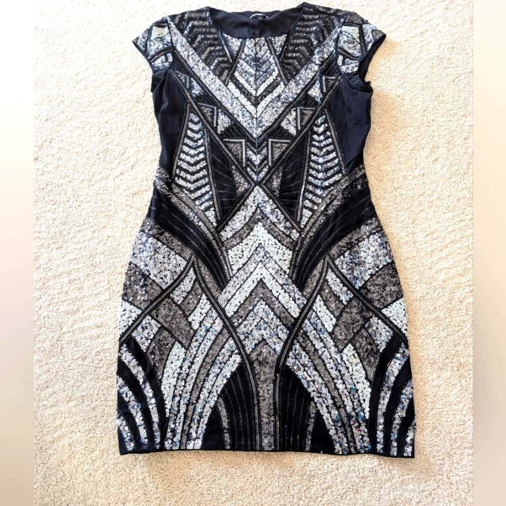 Express Sequin Dress, size L